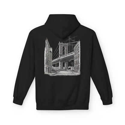 Brooklyn Bridge Sketch Hoodie