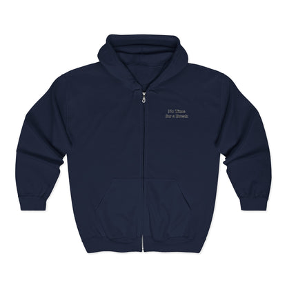 “No Time for a Break”  Full-Zip Sweatshirt