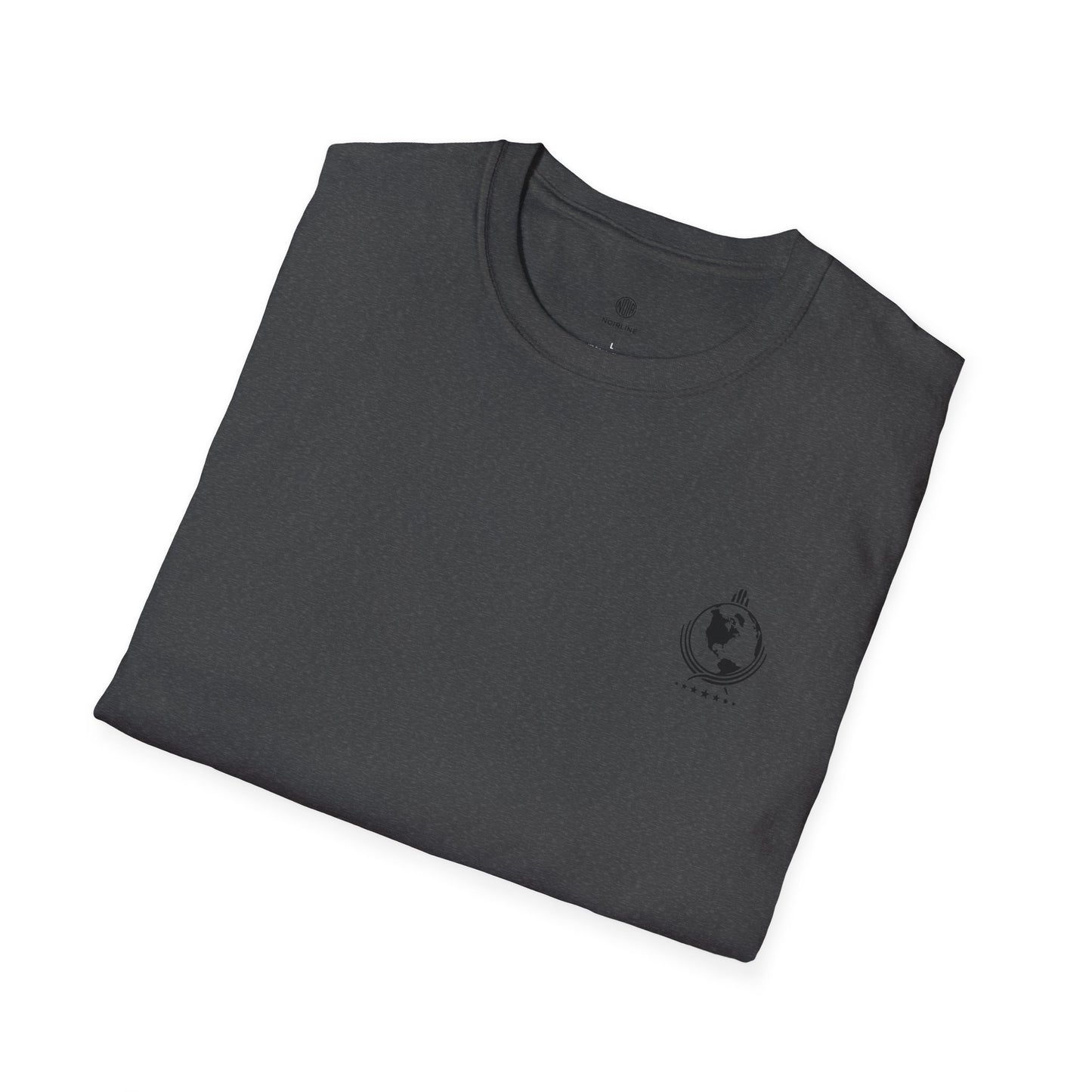 Helldriver Lucy Liberty T-Shirt — Retro Watersport Illustration ("Live Fast, Stay Salty")