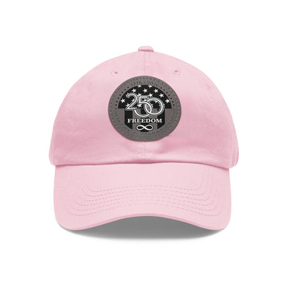 Freedom 250 Leather Patch Dad Hat