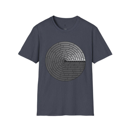 Minimal Circular Brick T-Shirt