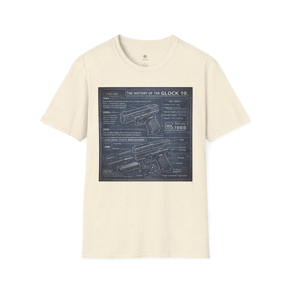 Glock 19 Blueprint T-Shirt