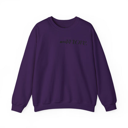 Minimal "Give More."  Crewneck Sweatshirt