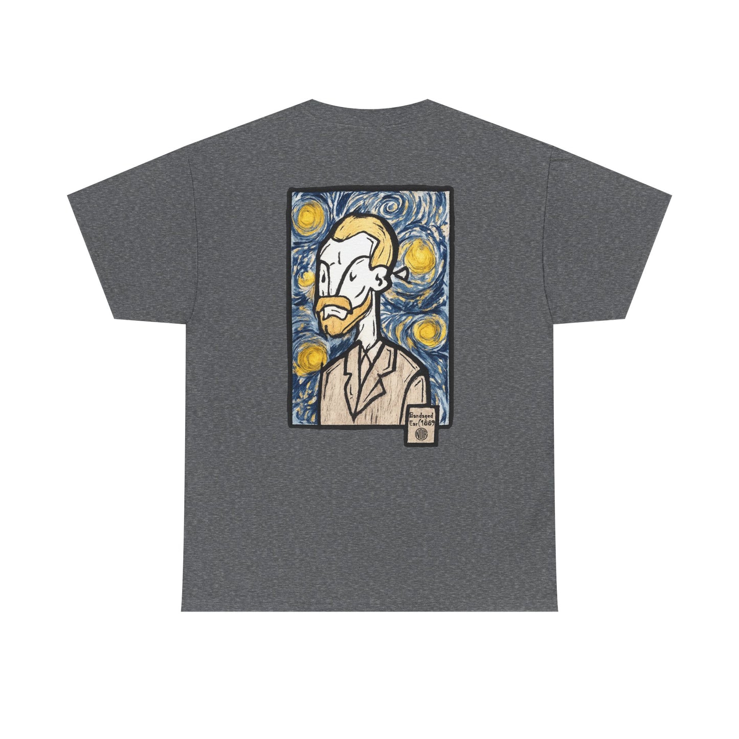 Van Gogh Starry Night Portrait T-Shirt