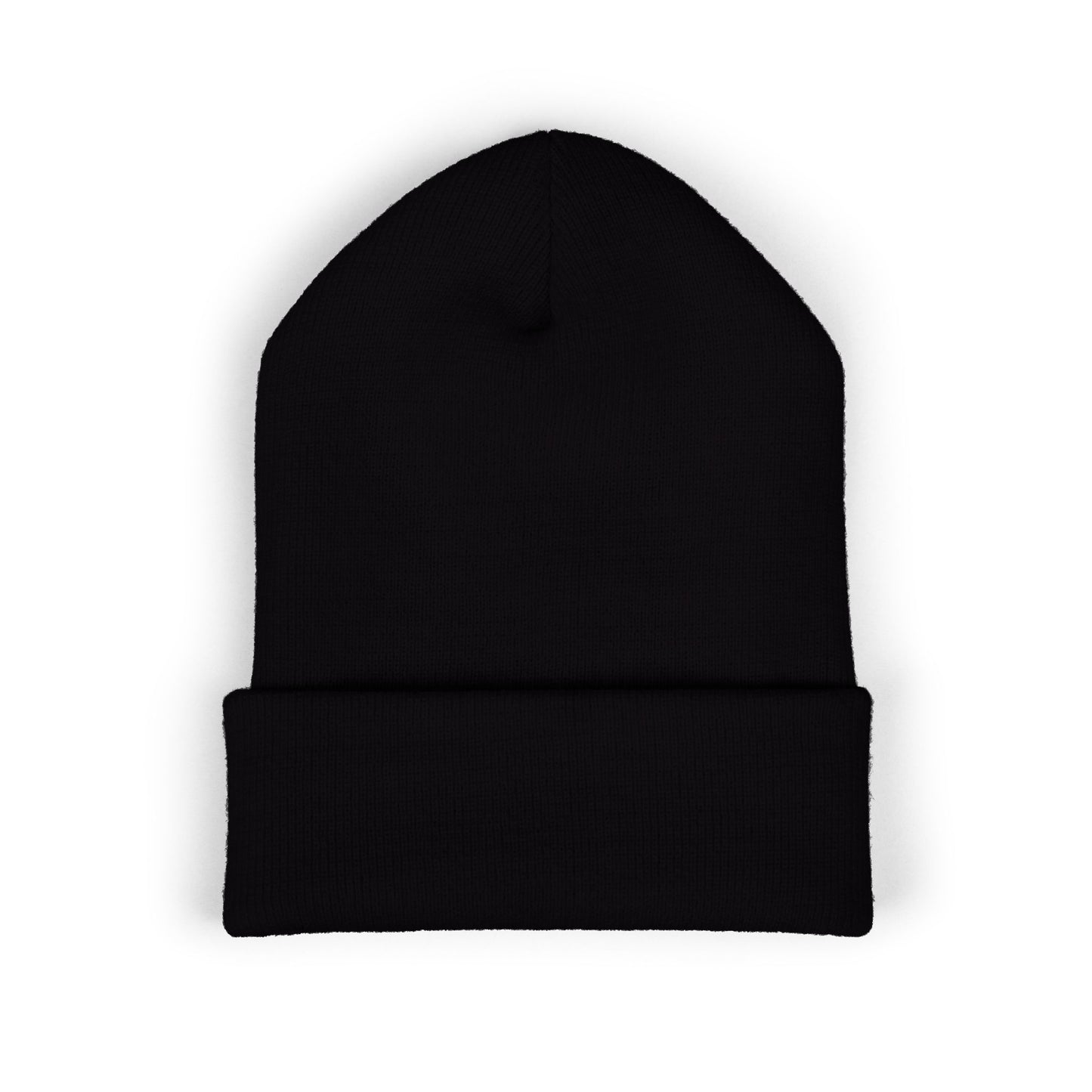 Daisy Embroidered Cuffed Beanie