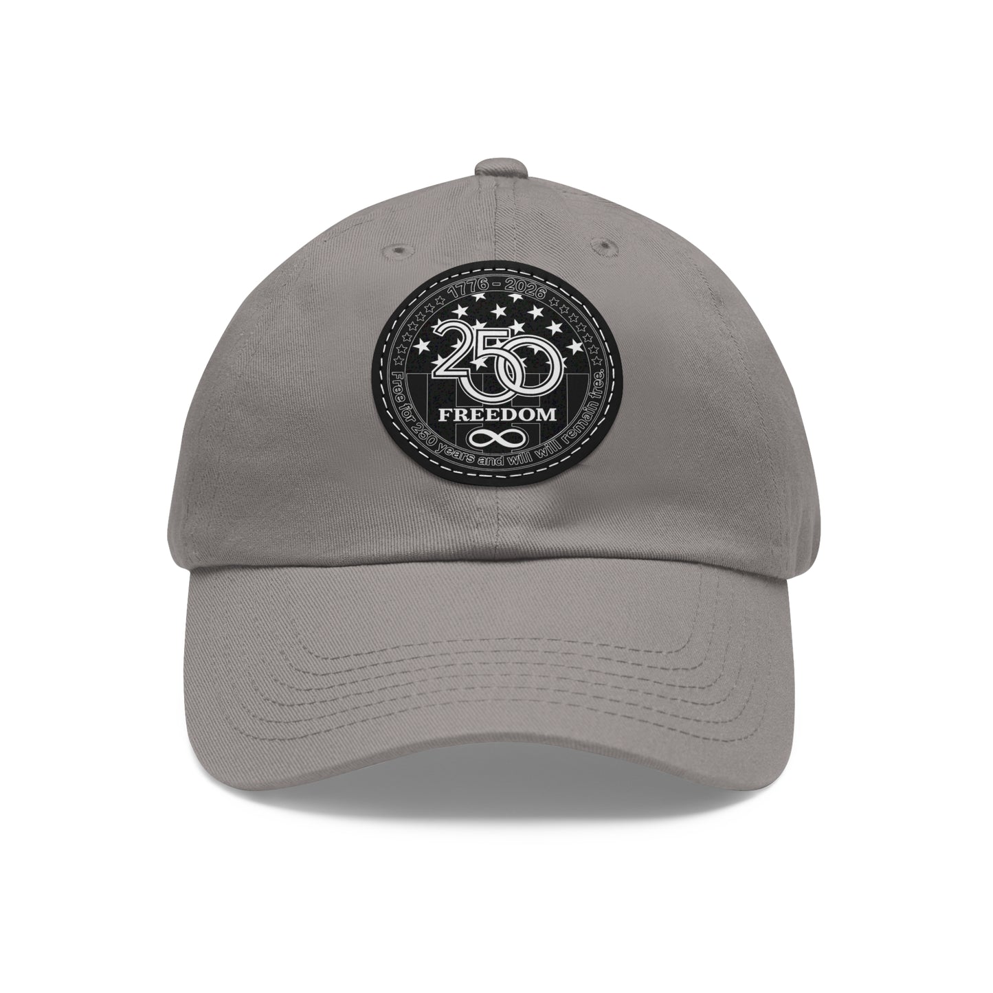 Freedom 250 Leather Patch Dad Hat