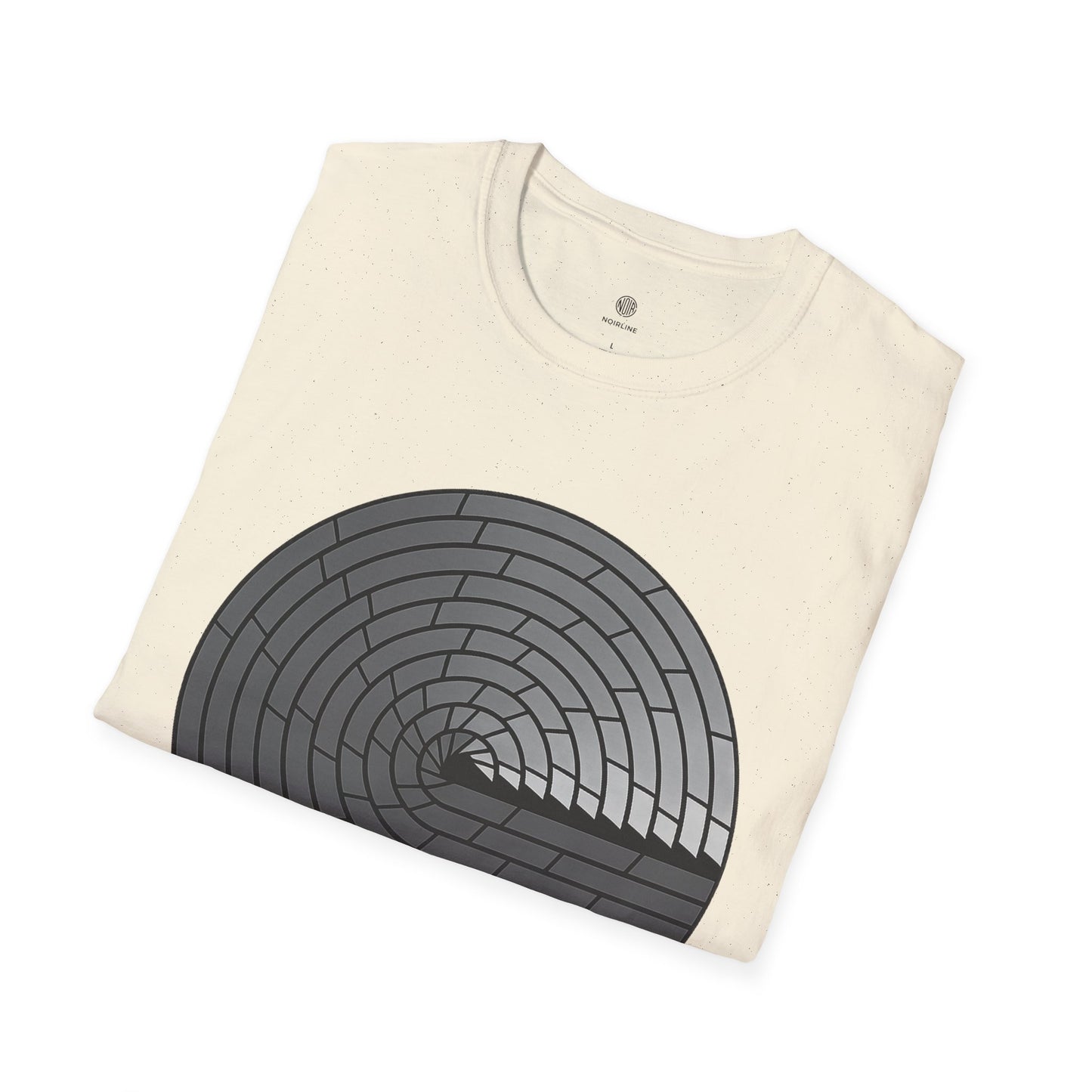 Minimal Circular Brick T-Shirt