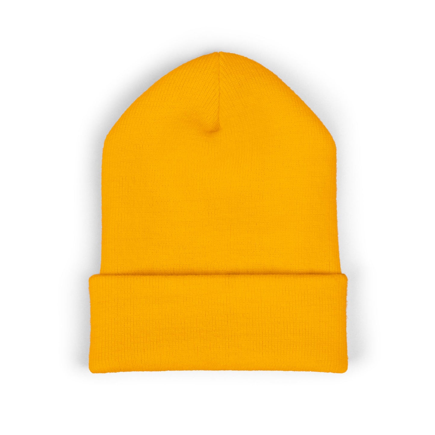 Daisy Embroidered Cuffed Beanie