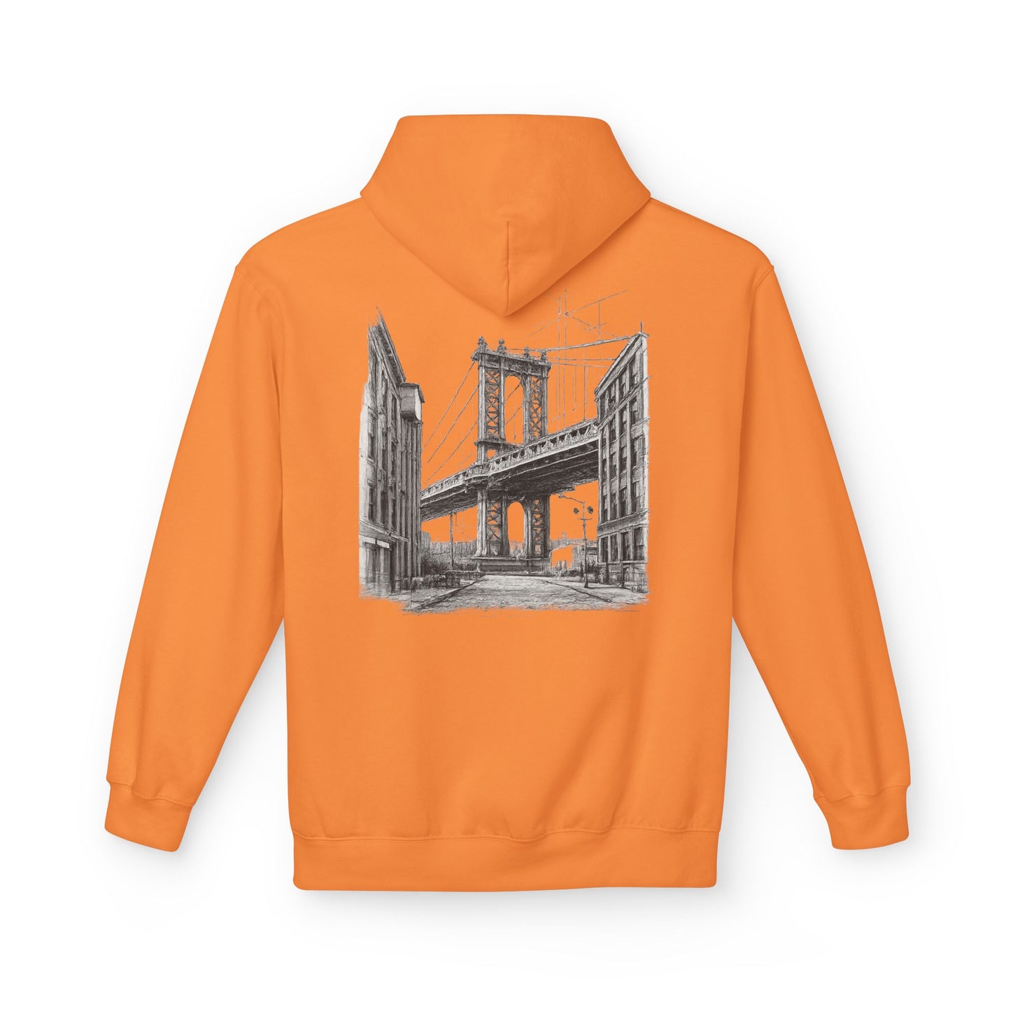 Brooklyn Bridge Sketch Hoodie