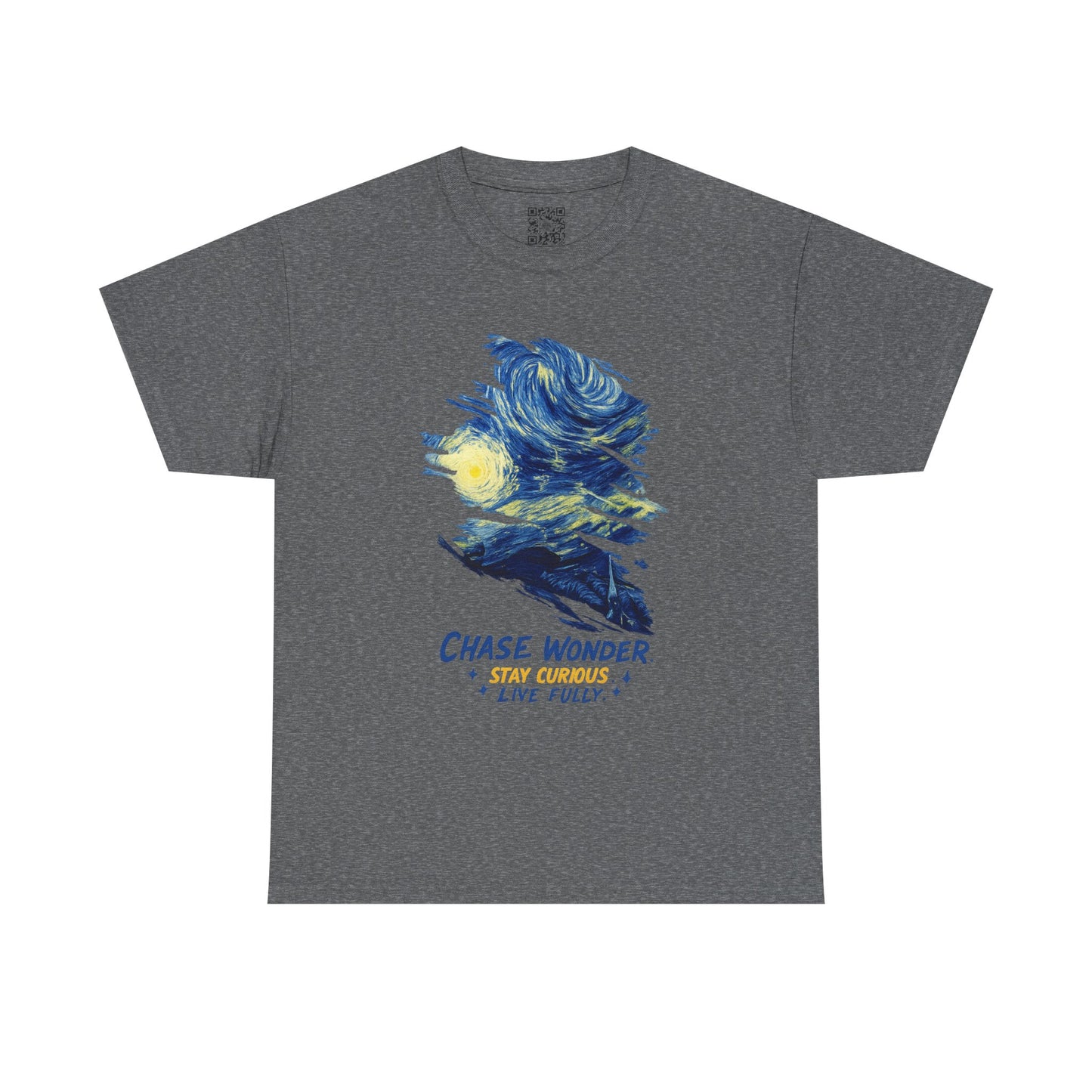 Chase Wonder 'Live Fully' Starry Night Graphic Tee