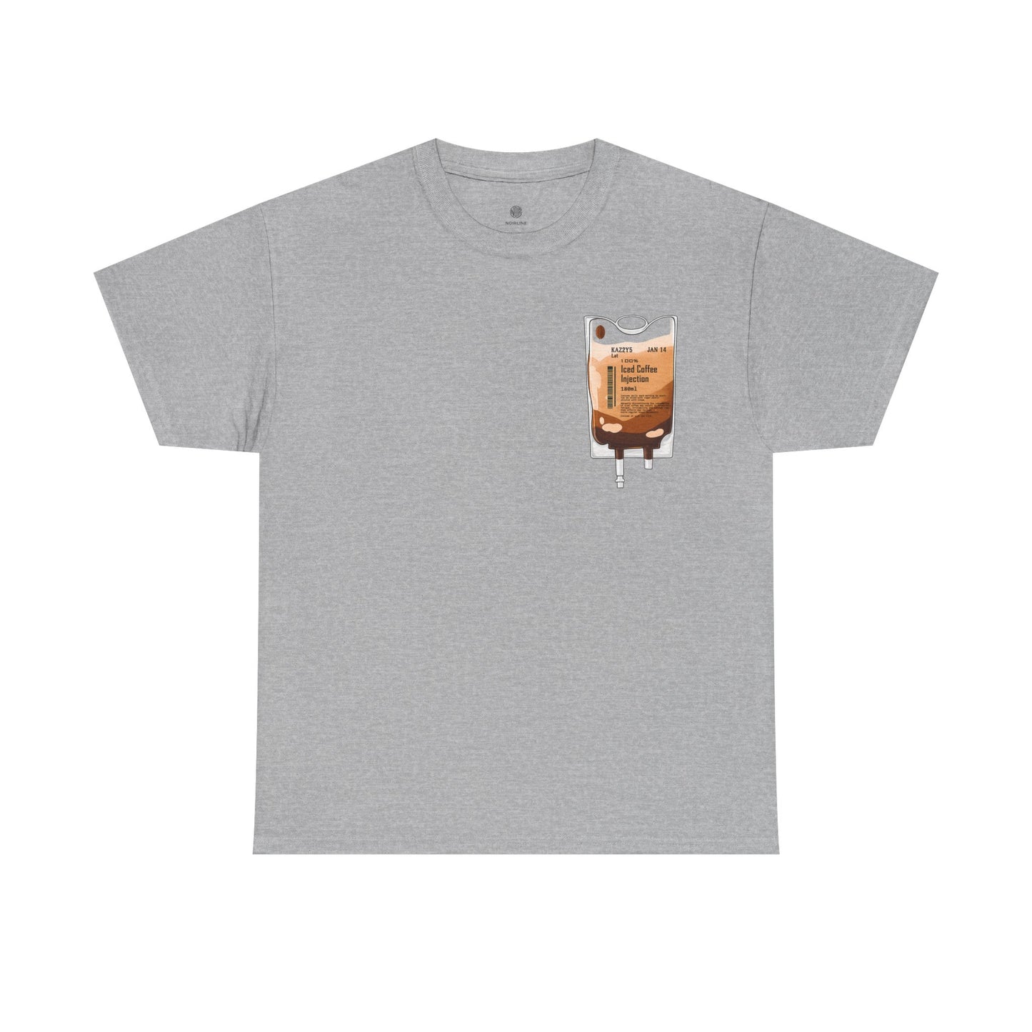 "Running on Coffee" Minimalist T-Shirt