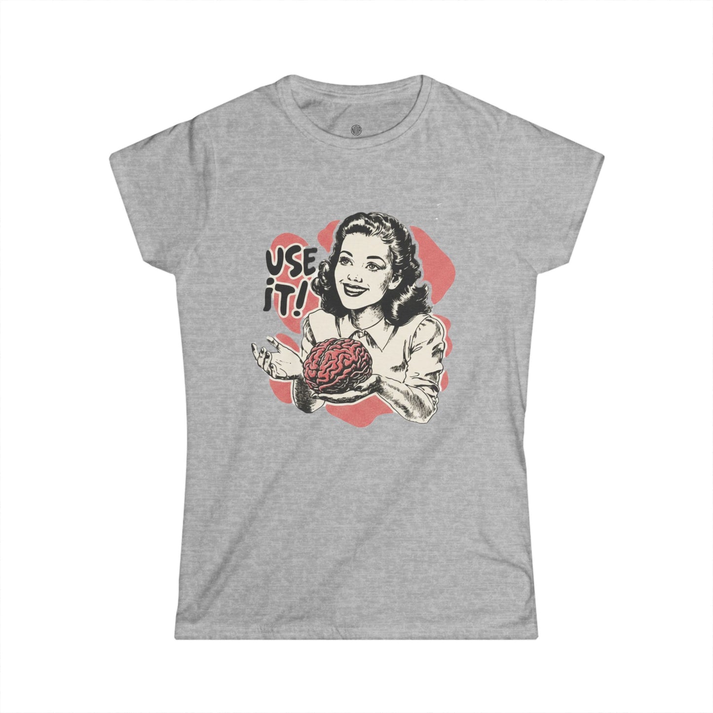 Women's Tee — Retro 'Use It!' Knitting Graphic T-Shirt
