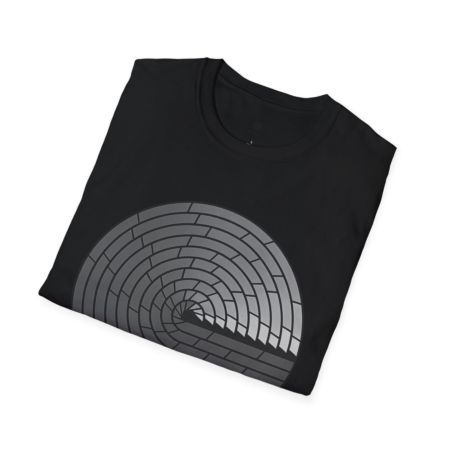 Minimal Circular Brick T-Shirt