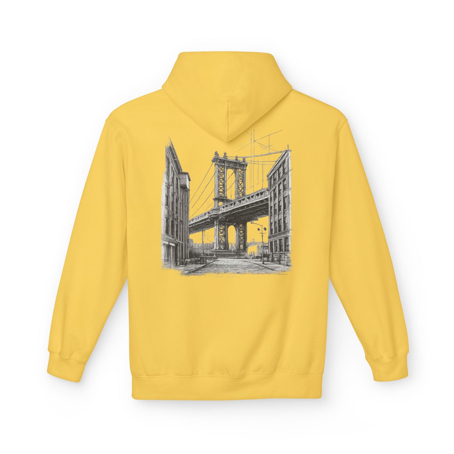 Brooklyn Bridge Sketch Hoodie
