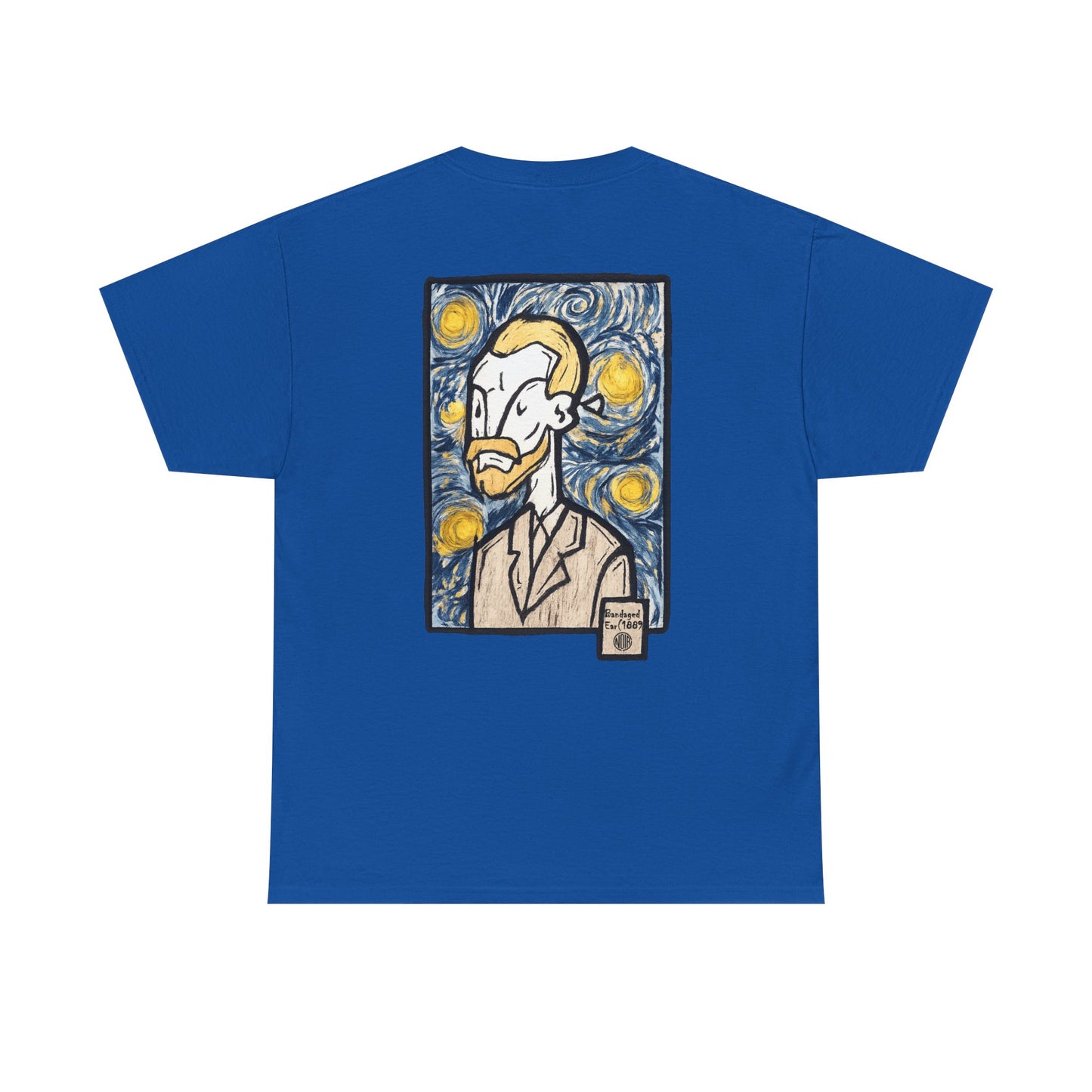 Van Gogh Starry Night Portrait T-Shirt