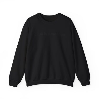 Calm Is a Weapon Sweatshirt — Starry Night Rose Graphic Crewneck