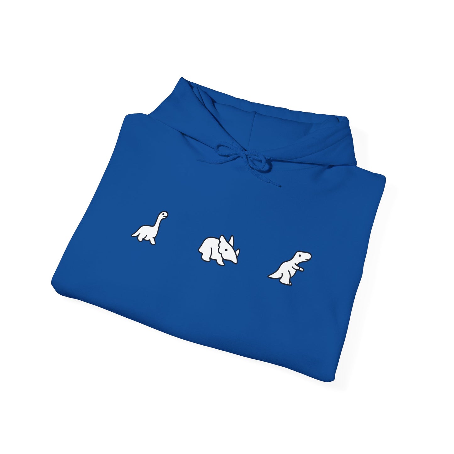Minimal Dinosaur Trio Hoodie