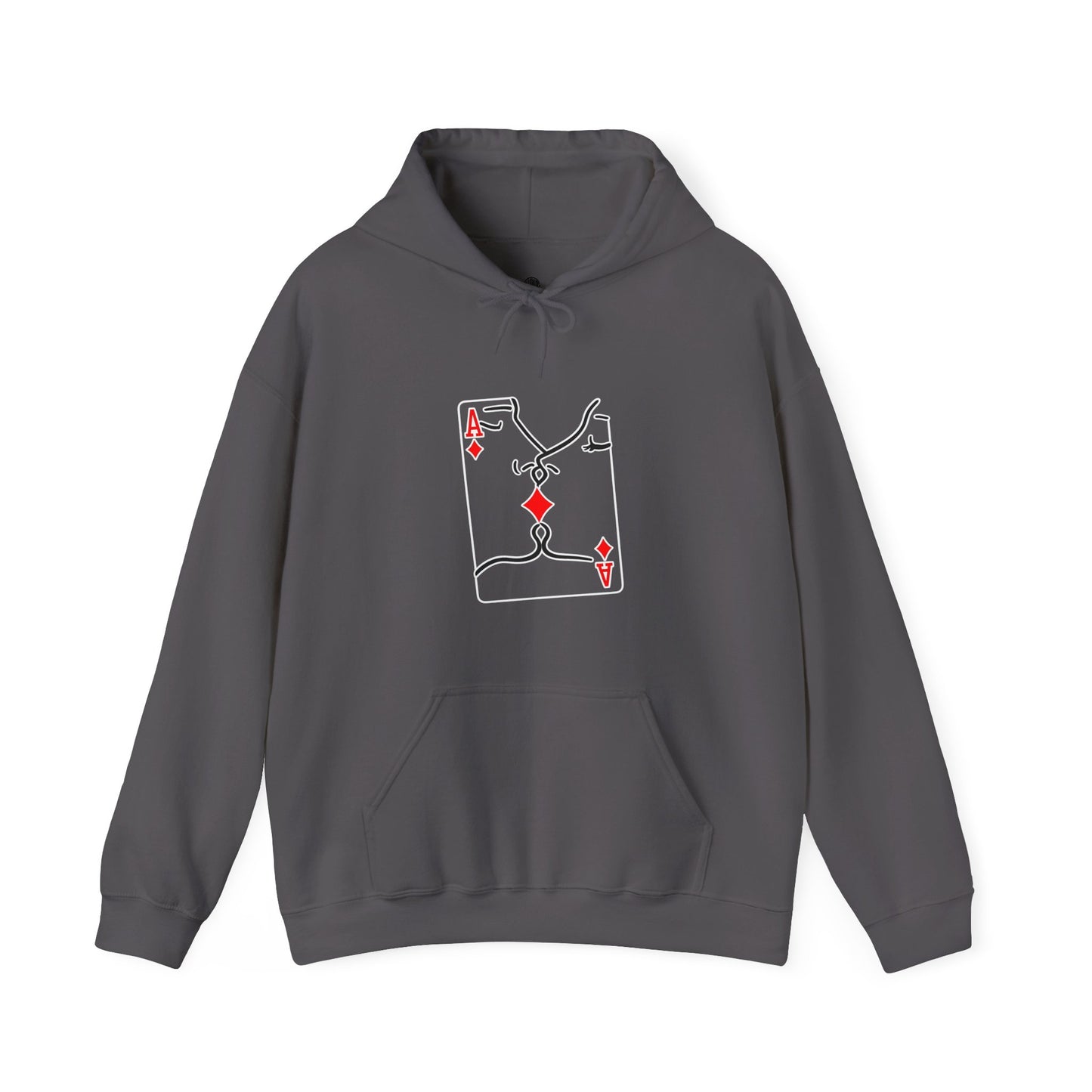 Ace of Diamonds Minimalist Hoodie