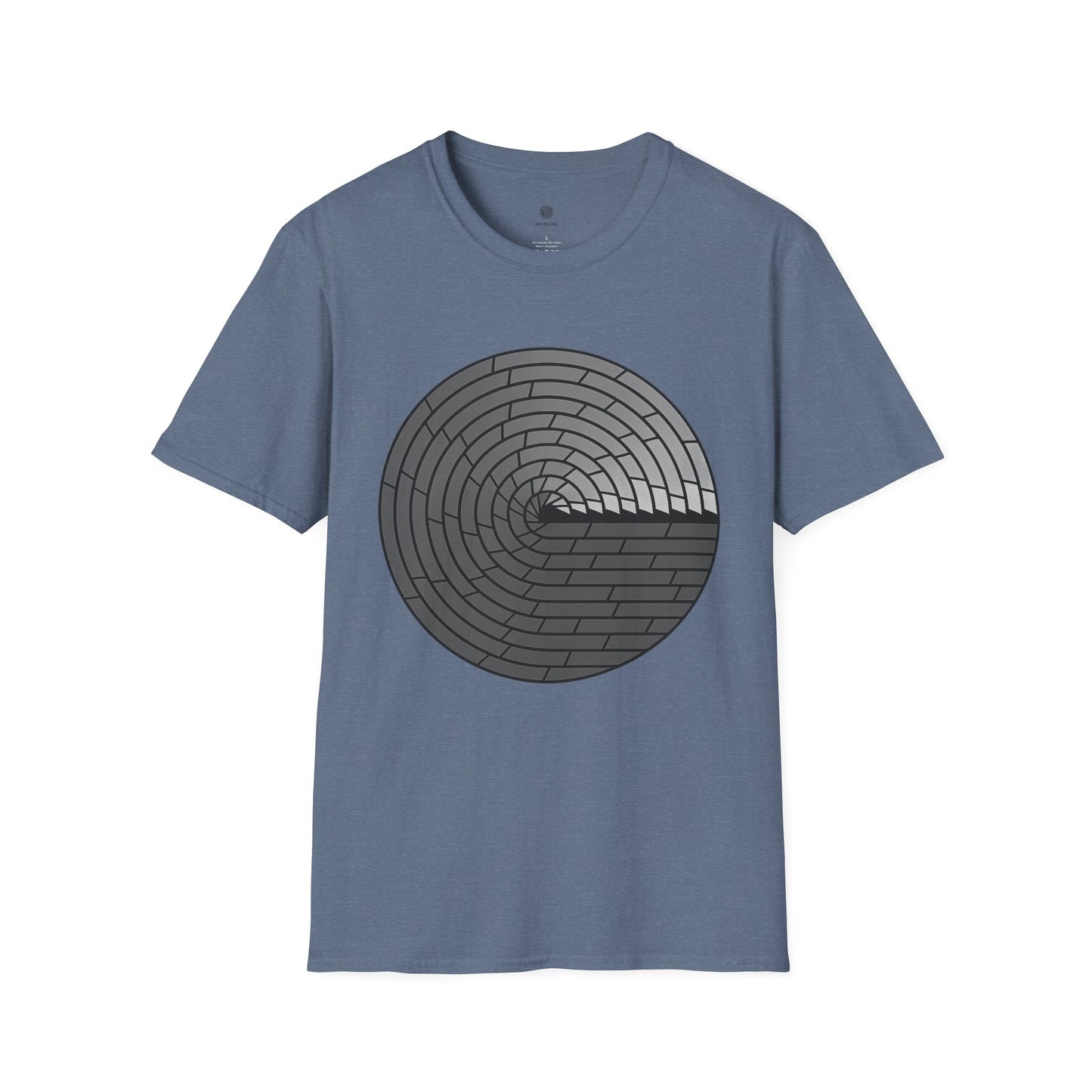 Minimal Circular Brick T-Shirt