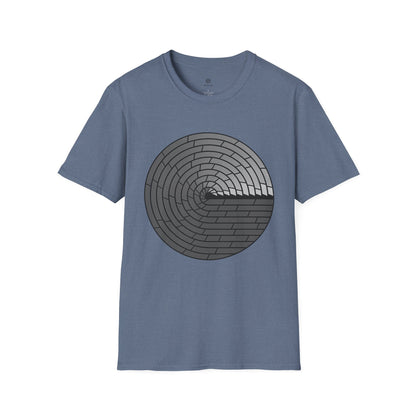 Minimal Circular Brick T-Shirt