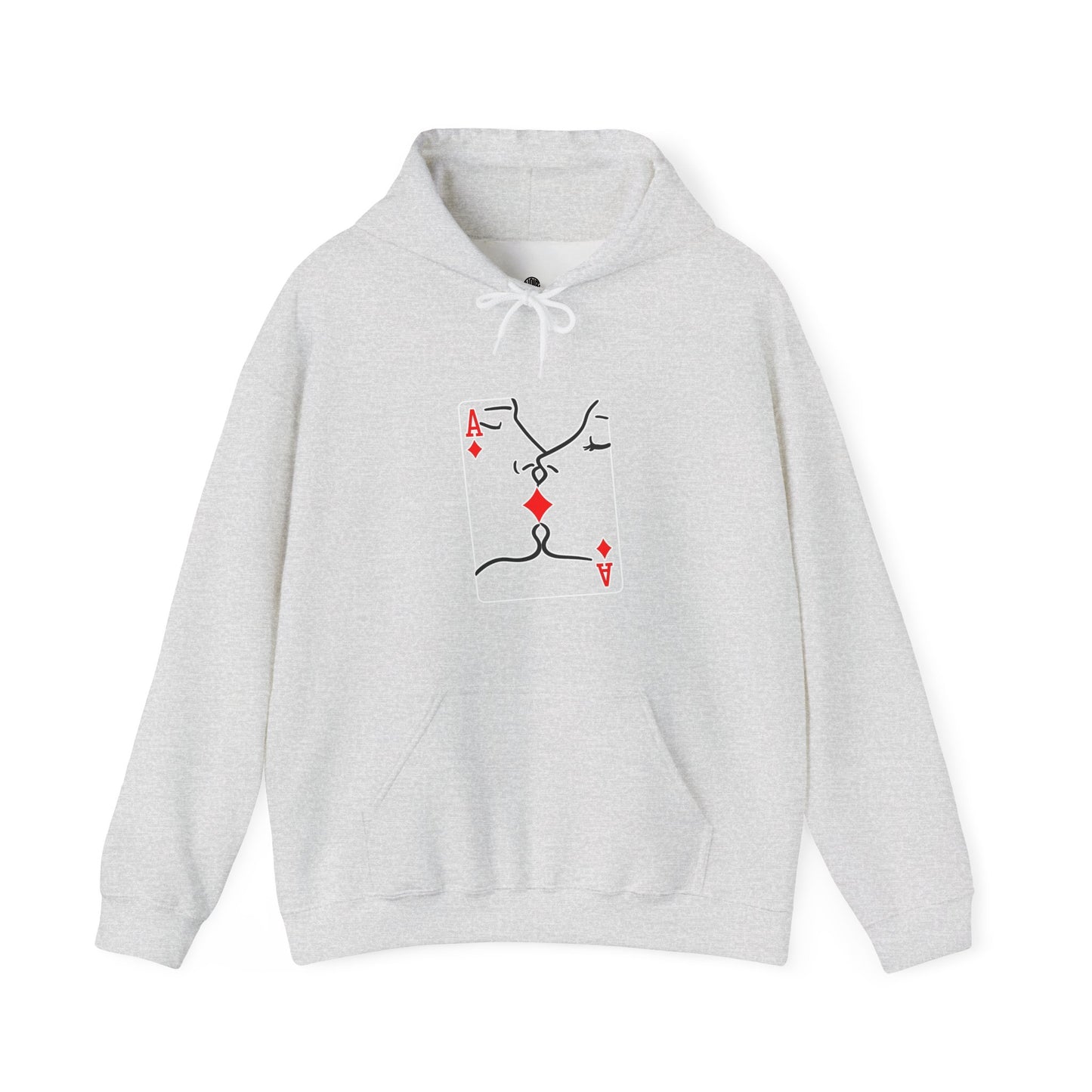 Ace of Diamonds Minimalist Hoodie