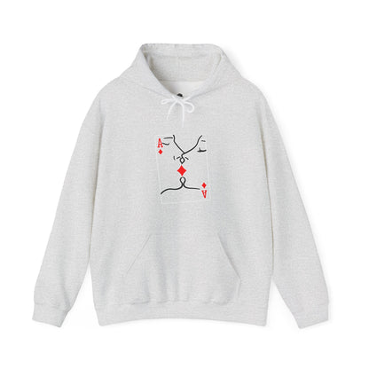 Ace of Diamonds Minimalist Hoodie