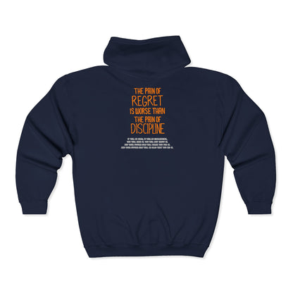 “We Are Not Forever Young” Full-Zip Hooded Sweatshirt