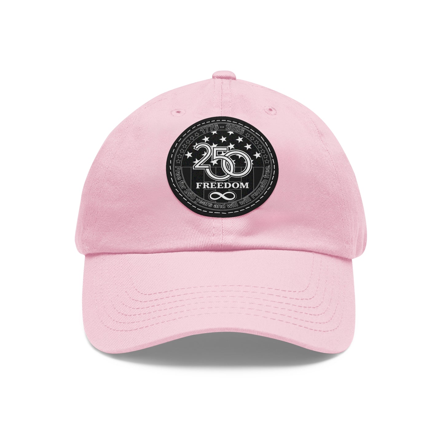 Freedom 250 Leather Patch Dad Hat