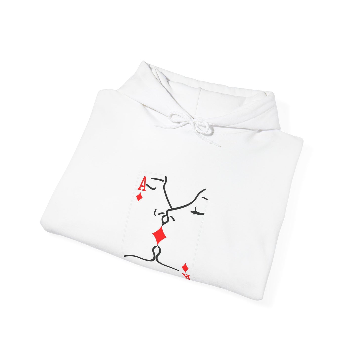 Ace of Diamonds Minimalist Hoodie