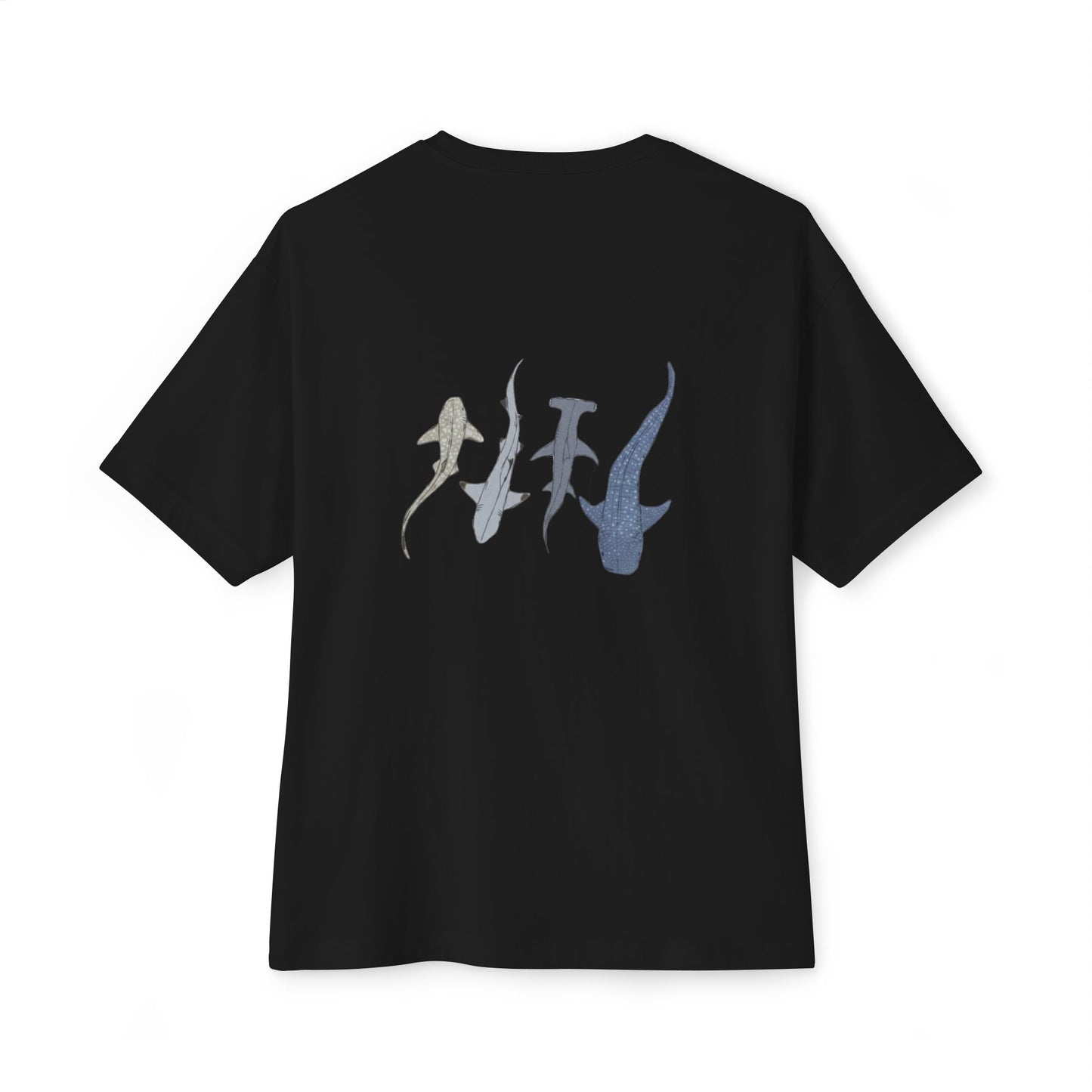 Hammerhead Sharks Graphic Tee — Minimal Ocean Surf Shirt