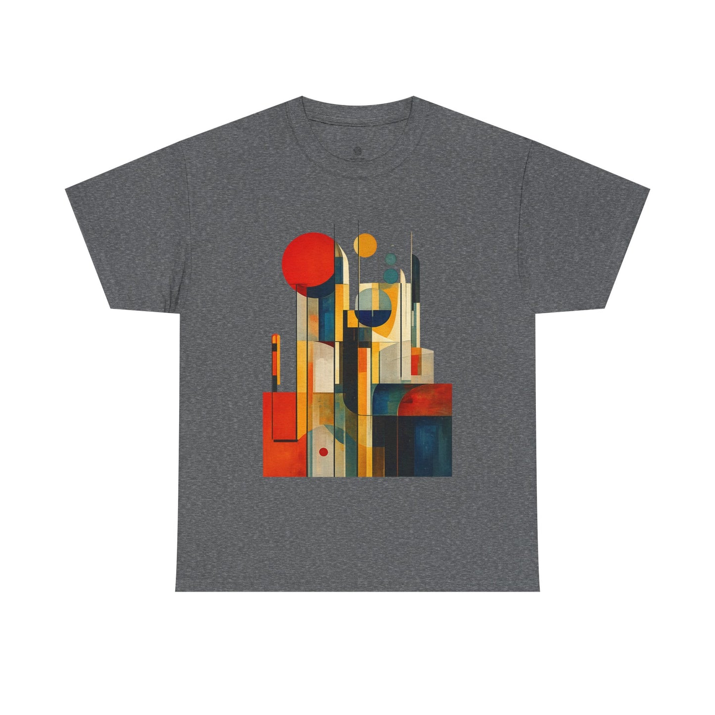 Abstract Geometric Cityscape T-Shirt