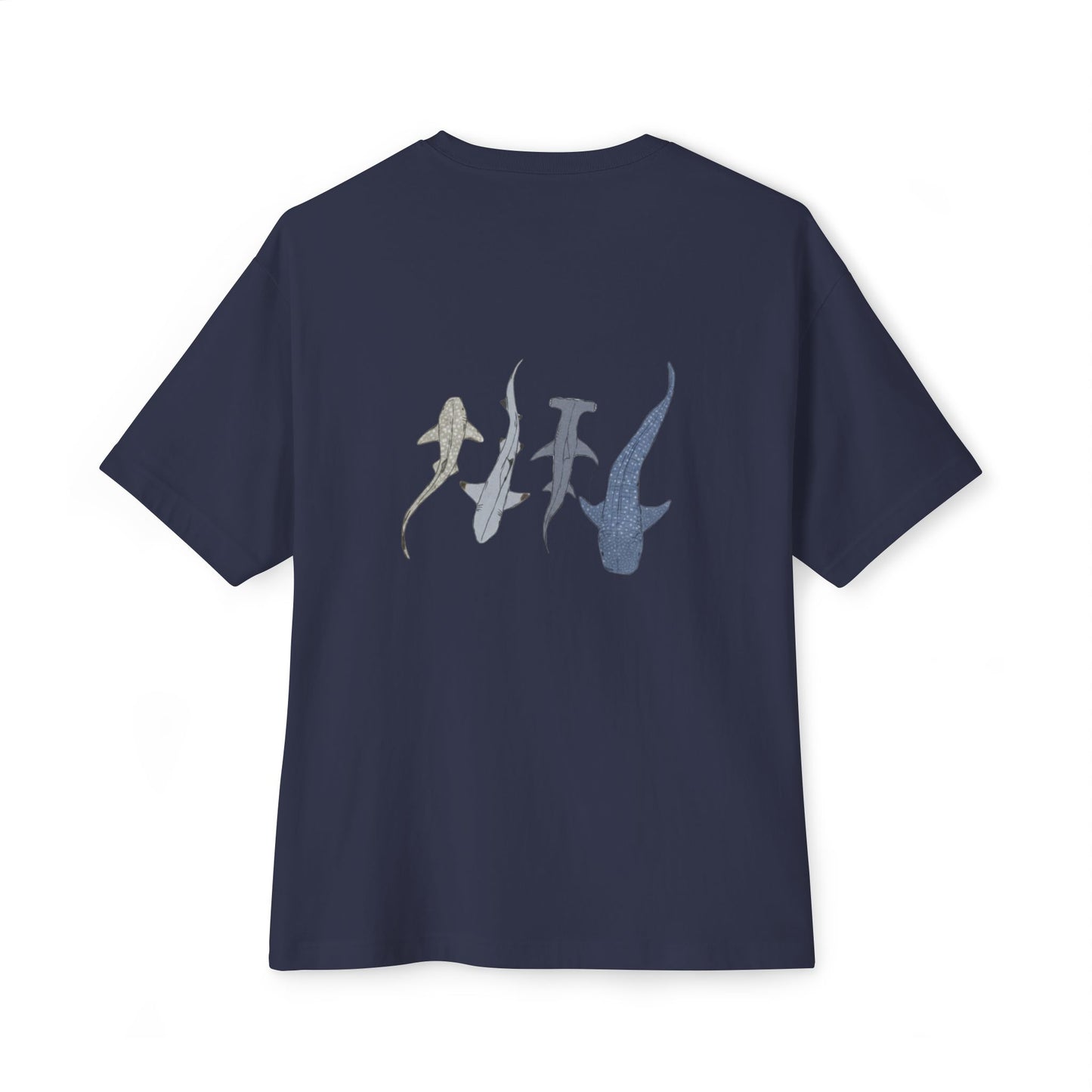 Hammerhead Sharks Graphic Tee — Minimal Ocean Surf Shirt
