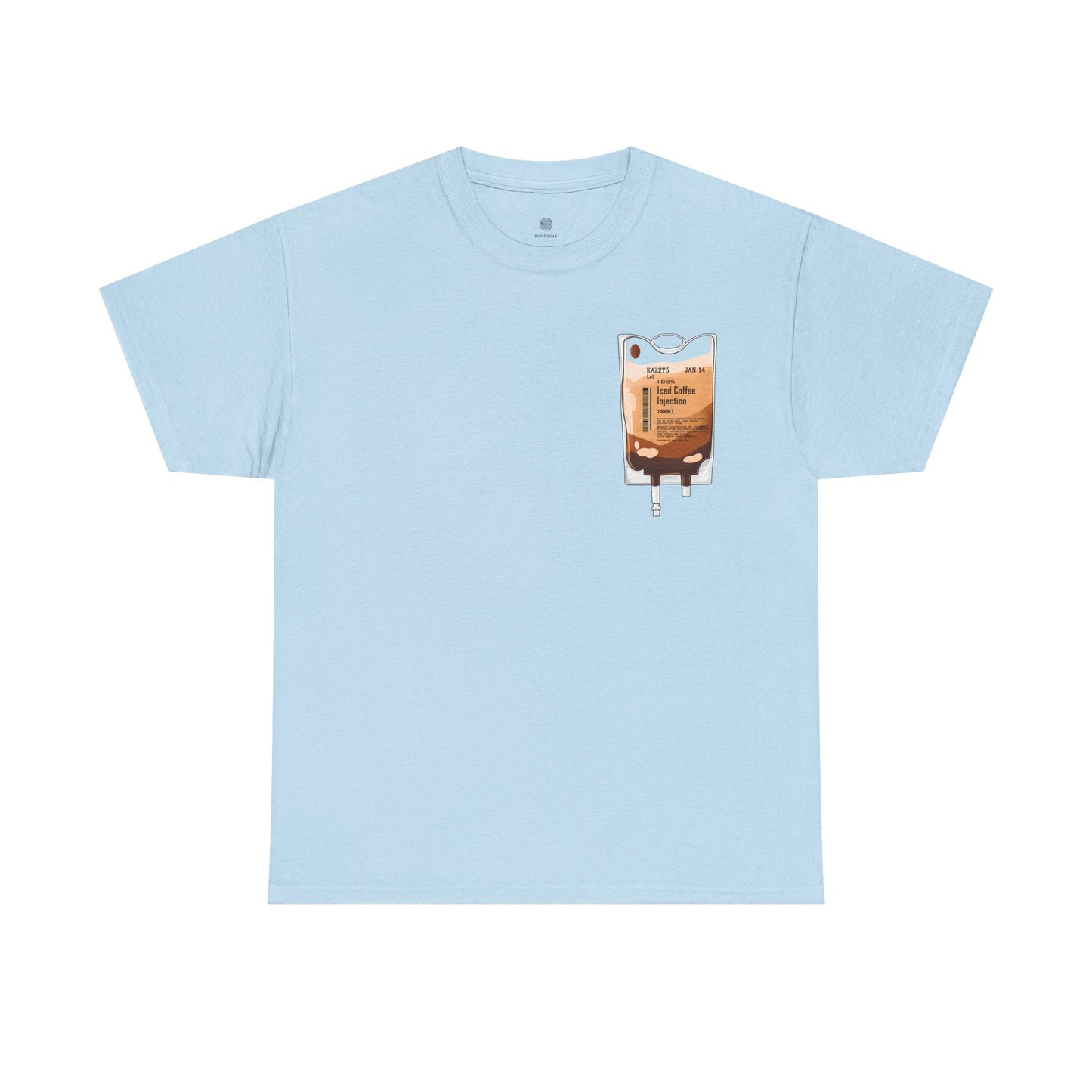"Running on Coffee" Minimalist T-Shirt