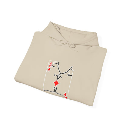 Ace of Diamonds Minimalist Hoodie