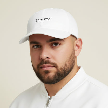 Stay real Classic Dad Cap