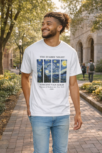 Starry Night T-Shirt — Vincent van Gogh Museum Art Tee