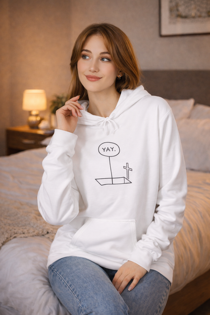 Minimal Yay Hoodie
