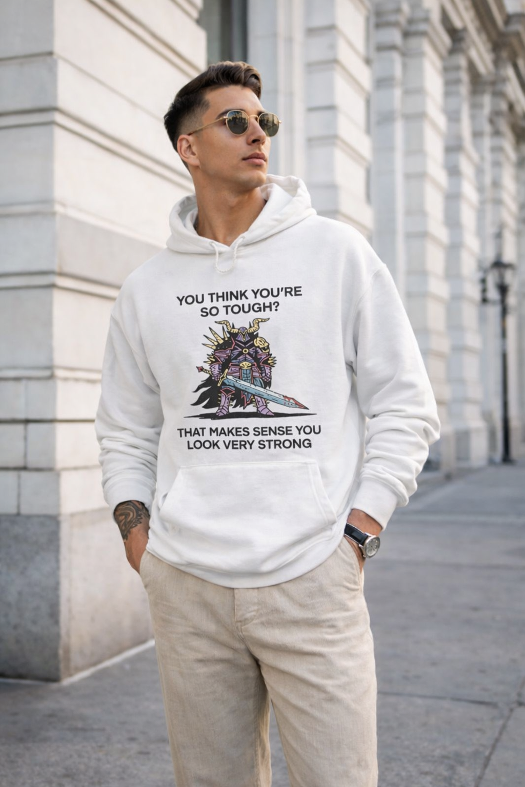 "You Think You’re So Tough?" Hoodie