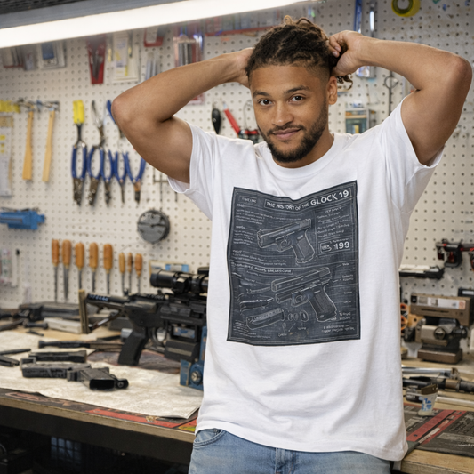 Glock 19 Blueprint T-Shirt