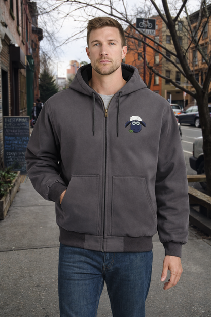 Embroidered Work Jacket