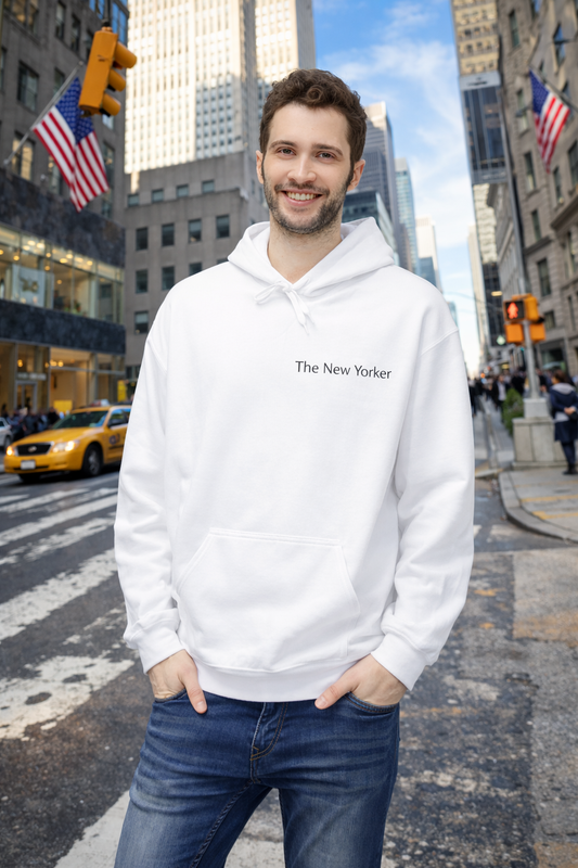 New York Skyline Watercolor Hoodie