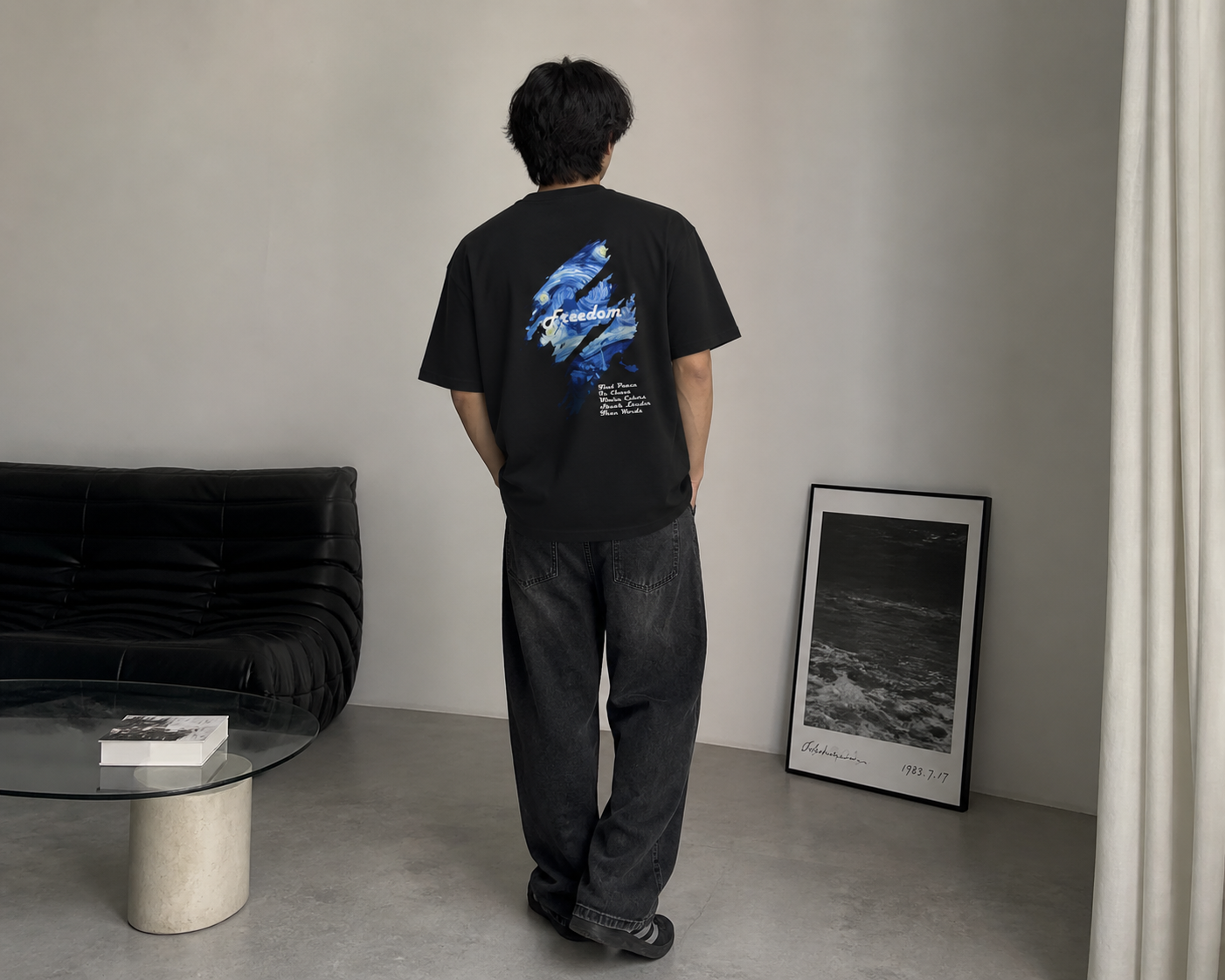 Freedom Starry night T-Shirt