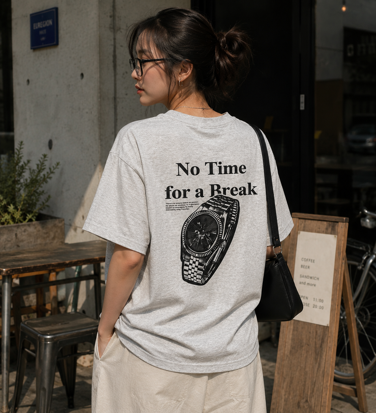 "No Time for a Break" T-Shirt