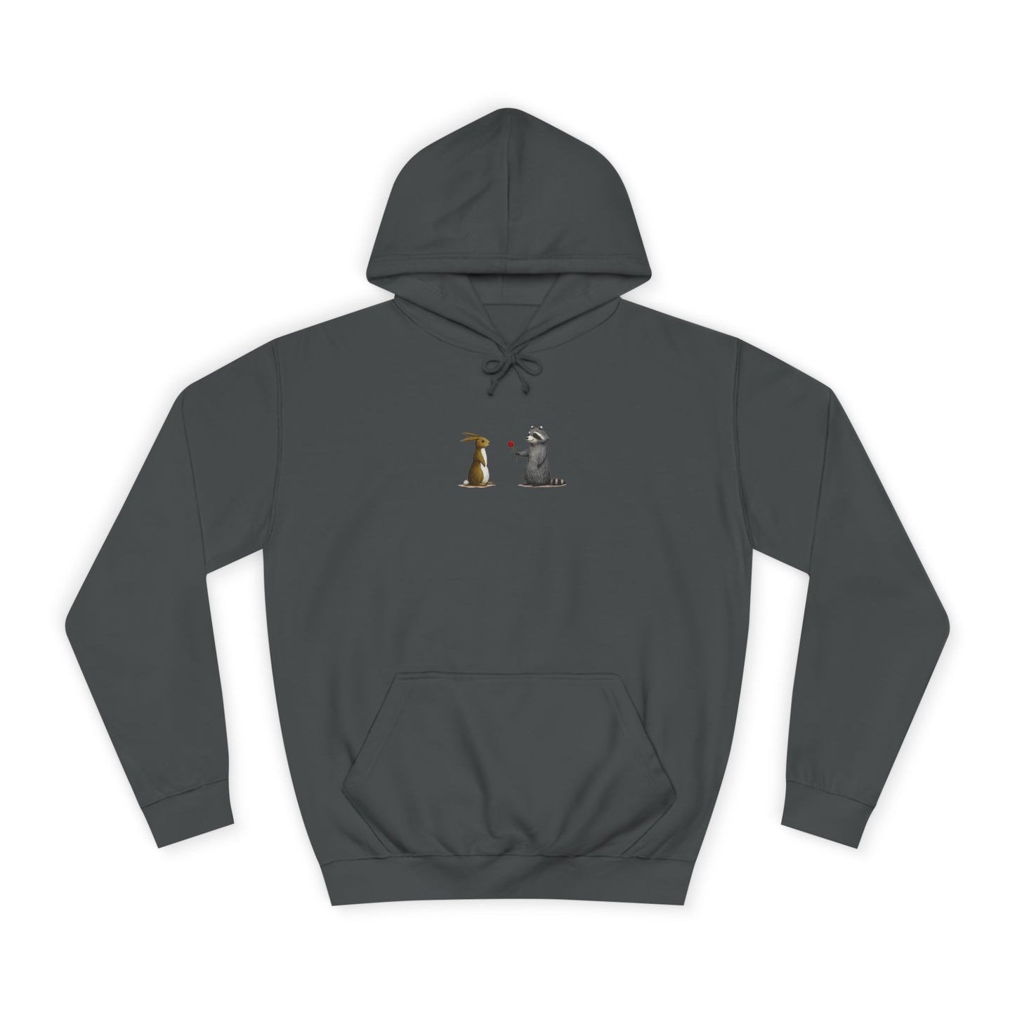 Cute Pet Silhouette Pullover Minimal Hoodie