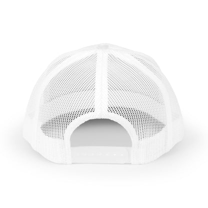 Retro Trucker Hat — NoirLine Embroidered Mesh Cap