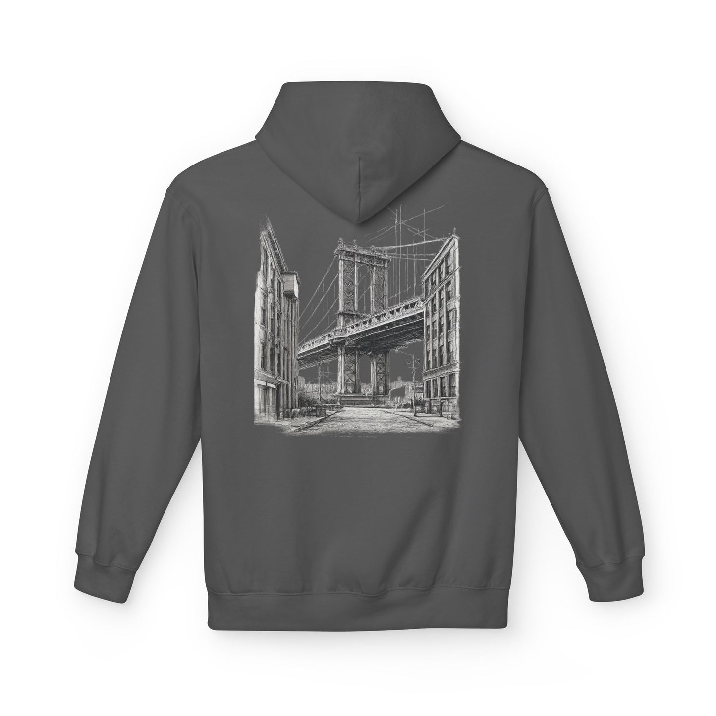 Brooklyn Bridge Sketch Hoodie