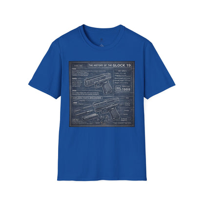 Glock 19 Blueprint T-Shirt