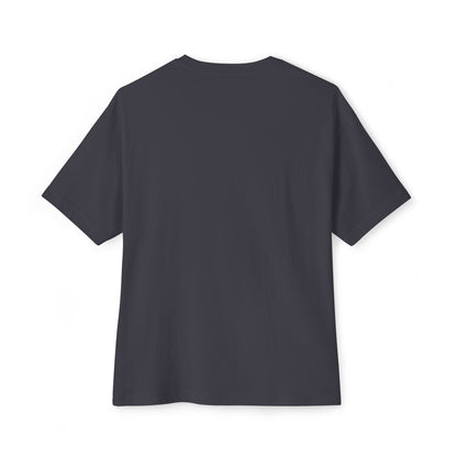 We both cried Minimalist White Boxy Tee