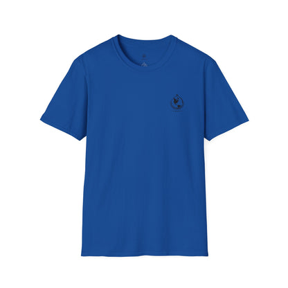 Helldriver Lucy Liberty T-Shirt — Retro Watersport Illustration ("Live Fast, Stay Salty")