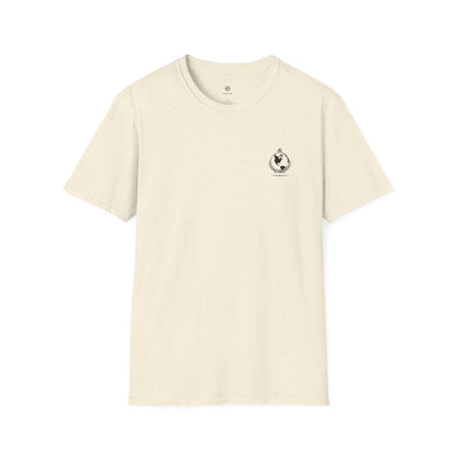 Helldriver Lucy Liberty T-Shirt — Retro Watersport Illustration ("Live Fast, Stay Salty")